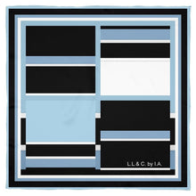 Carica l'immagine nel visualizzatore di Gallery, Foulard in seta linea Il mare dentro