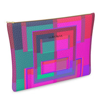 Load image into Gallery viewer, Pochette in pelle con stampa artistica linea Arcani maggiori 2