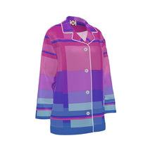 Carica l'immagine nel visualizzatore di Gallery, Giacca del pigiama in seta linea Gli arcani maggiori 2