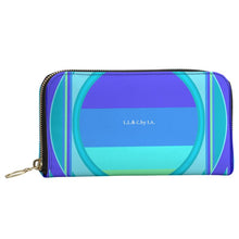 Load image into Gallery viewer, Portafoglio in pelle testurizzata linea Smeraldo