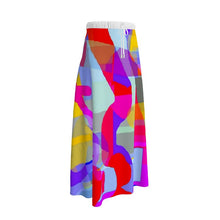 Carica l'immagine nel visualizzatore di Gallery, Gonna lunga estiva linea -La trasparenza dell' amore