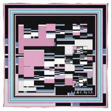 Carica l'immagine nel visualizzatore di Gallery, Foulard in seta linea Il mare dentro