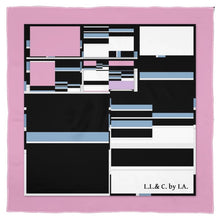 Carica l'immagine nel visualizzatore di Gallery, Foulard in seta linea Il mare dentro