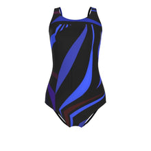 Carica l'immagine nel visualizzatore di Gallery, Costume intero linea riflessi mare