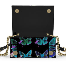 Carica l'immagine nel visualizzatore di Gallery, Borsa elegante a tracolla linea Farfalle