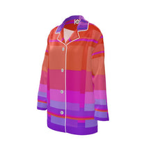 Carica l'immagine nel visualizzatore di Gallery, Giacca del pigiama in seta linea Gli arcani maggiori 2