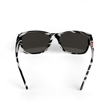Load image into Gallery viewer, Occhiali da sole con stampa artistica linea Le onde
