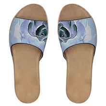 Load image into Gallery viewer, Sandali in pelle linea Rose d' inverno