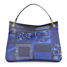 Carica l'immagine nel visualizzatore di Gallery, Borsa in pelle  a mano linea Ricami