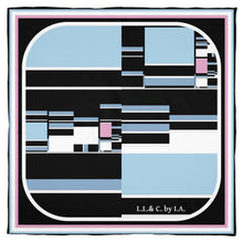 Carica l'immagine nel visualizzatore di Gallery, Foulard  in seta linea Il mare dentro