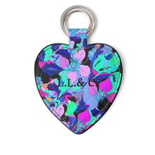 Load image into Gallery viewer, Porta chiavi in pelle linea I fiori
