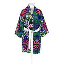 Load image into Gallery viewer, Vestaglia in seta linea Acquarelli