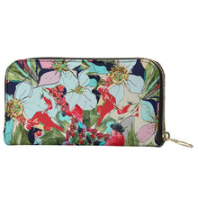 Load image into Gallery viewer, Portafoglio in pelle linea I fiori