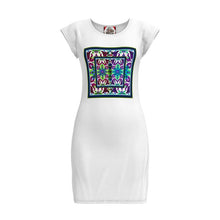 Carica l'immagine nel visualizzatore di Gallery, Abito tunica in cotone linea Acquarelli