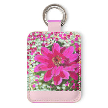 Load image into Gallery viewer, Portachiavi in pelle linea Le margherite