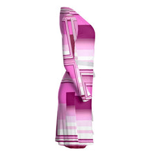 Carica l'immagine nel visualizzatore di Gallery, Abito incrociato con cintura linea Gradazioni