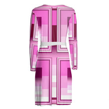 Carica l'immagine nel visualizzatore di Gallery, Abito incrociato con cintura linea Gradazioni