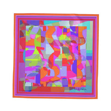 Carica l'immagine nel visualizzatore di Gallery, Foulard in seta linea Le trasparenze dell' amore