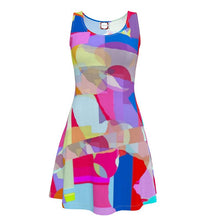 Carica l'immagine nel visualizzatore di Gallery, Abito a ruota in cotone linea La trasparenza dell' amore