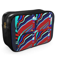 Carica l'immagine nel visualizzatore di Gallery, Elegante trousse da uomo con stampa artistica linea Arte (Fatto a mano)