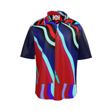 Carica l'immagine nel visualizzatore di Gallery, Camicia in raso di seta  linea Arte