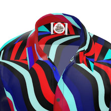 Carica l'immagine nel visualizzatore di Gallery, Camicia in raso di seta  linea Arte