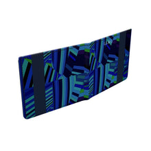 Carica l'immagine nel visualizzatore di Gallery, Portafoglio in pelle linea Arte( fatto a mano su ordinazione )