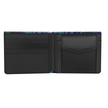 Carica l'immagine nel visualizzatore di Gallery, Portafoglio in pelle linea Arte( fatto a mano su ordinazione )