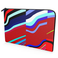 Carica l'immagine nel visualizzatore di Gallery, Porta documenti in pelle linea Arte (Fatto a mano)