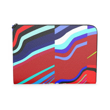 Carica l'immagine nel visualizzatore di Gallery, Porta documenti in pelle linea Arte (Fatto a mano)