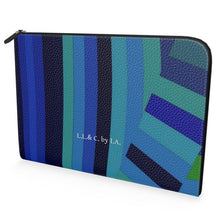 Carica l'immagine nel visualizzatore di Gallery, Porta documenti in pelle linea  Arte (Fatto a mano)