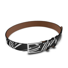 Carica l'immagine nel visualizzatore di Gallery, Cintura in pelle testurizzata linea Mistero