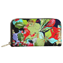 Load image into Gallery viewer, Portafoglio in pelle linea I fiori