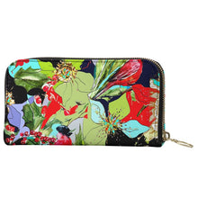 Load image into Gallery viewer, Portafoglio in pelle linea I fiori