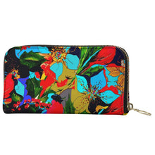 Carica l'immagine nel visualizzatore di Gallery, Portafoglio in pelle linea I fiori