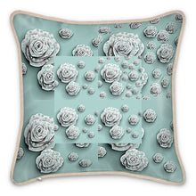 Carica l'immagine nel visualizzatore di Gallery, Cuscino in seta linea Bimbi sereni