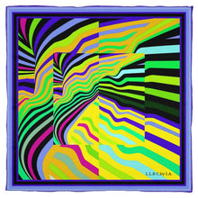 Carica l'immagine nel visualizzatore di Gallery, Foulard in seta linea Mai invisibili