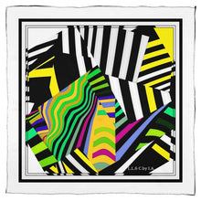 Carica l'immagine nel visualizzatore di Gallery, Foulard in seta linea Mai invisibili