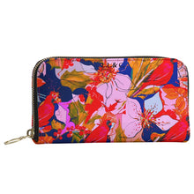 Load image into Gallery viewer, Portafoglio in pelle linea I fiori