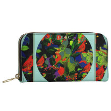 Carica l'immagine nel visualizzatore di Gallery, Portafoglio in pelle linea I fiori