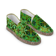 Carica l'immagine nel visualizzatore di Gallery, Espadrilles linea Acquarelli verdi