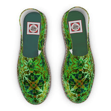 Carica l'immagine nel visualizzatore di Gallery, Espadrilles linea Acquarelli verdi