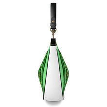 Carica l'immagine nel visualizzatore di Gallery, Elegante borsa in pelle a spalla collezione Acquarelli verdi