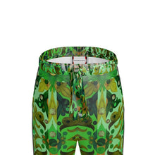 Load image into Gallery viewer, Pantaloni del pigiama linea Acquarelli verdi