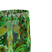 Load image into Gallery viewer, Pantaloni del pigiama linea Acquarelli verdi