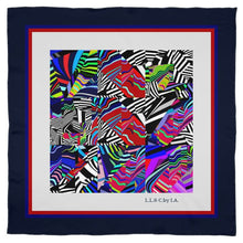 Carica l'immagine nel visualizzatore di Gallery, Foulard in seta linea Mai invisibili