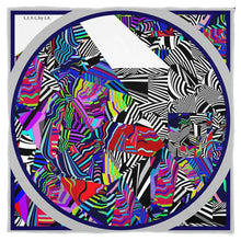 Carica l'immagine nel visualizzatore di Gallery, Foulard in seta linea Mai invisibili