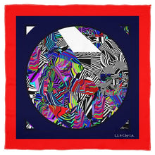 Carica l'immagine nel visualizzatore di Gallery, Foulard in seta linea Mai invisibili