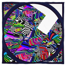 Carica l'immagine nel visualizzatore di Gallery, Foulard in seta linea Mai invisibili