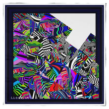 Carica l'immagine nel visualizzatore di Gallery, Foulard in seta linea Mai invisibili